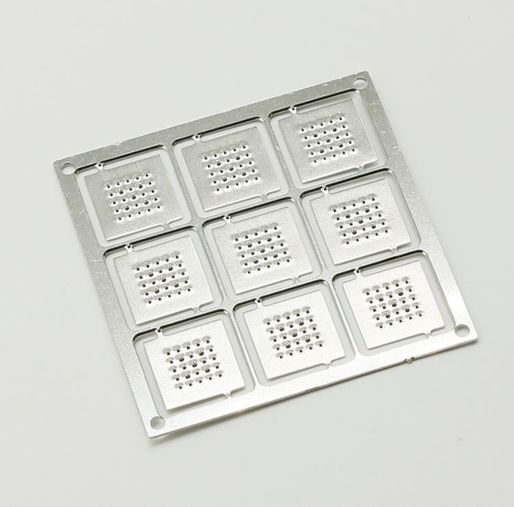 Etched Stainless steel beauty microneedle roller piece