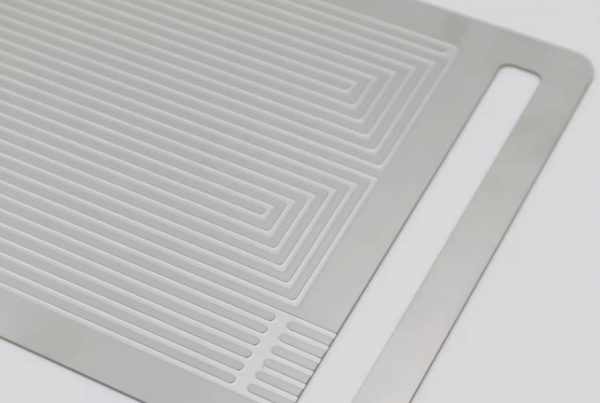 Etched components for Hydrogen cell Bipolar plate 04