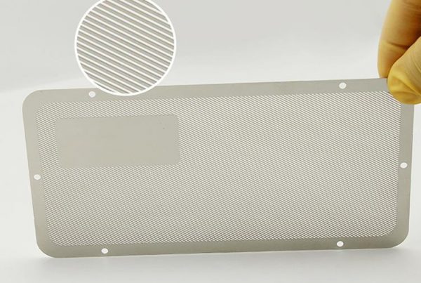 Etched components for Mobile phone cover plate fixture (1)