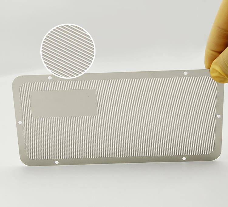 Etched components for Mobile phone cover plate fixture