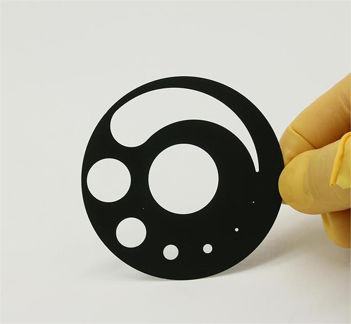 Etching plates for Lens blackout ring