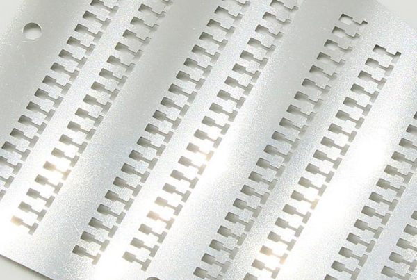 Stainless steel optical mask crystal elementor